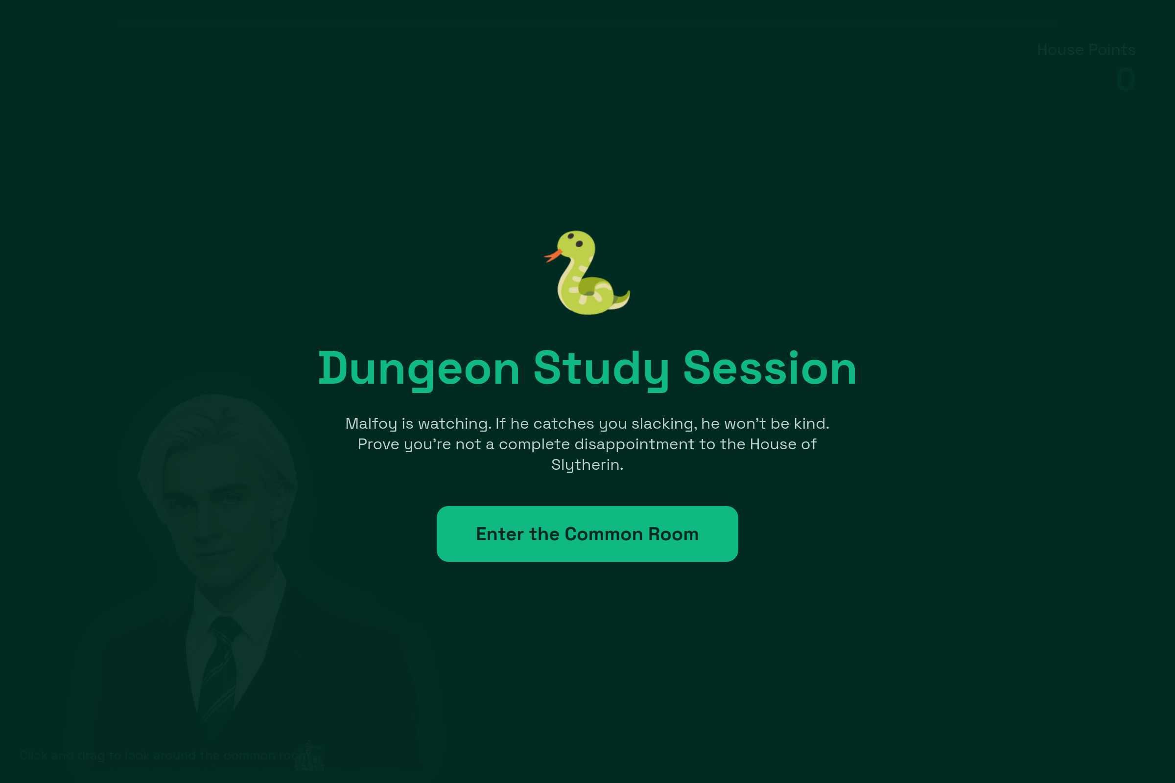 Slytherin Study mini app