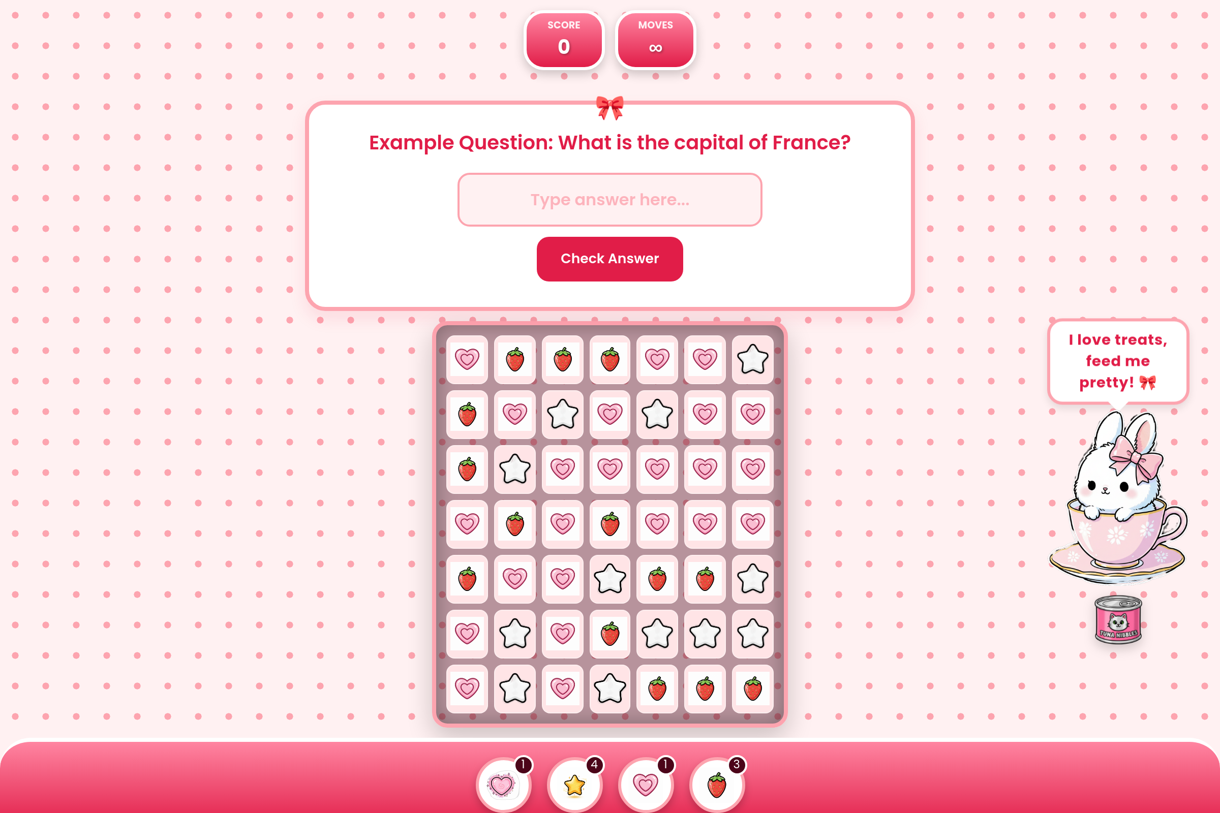 Cozy Bunny Match mini app