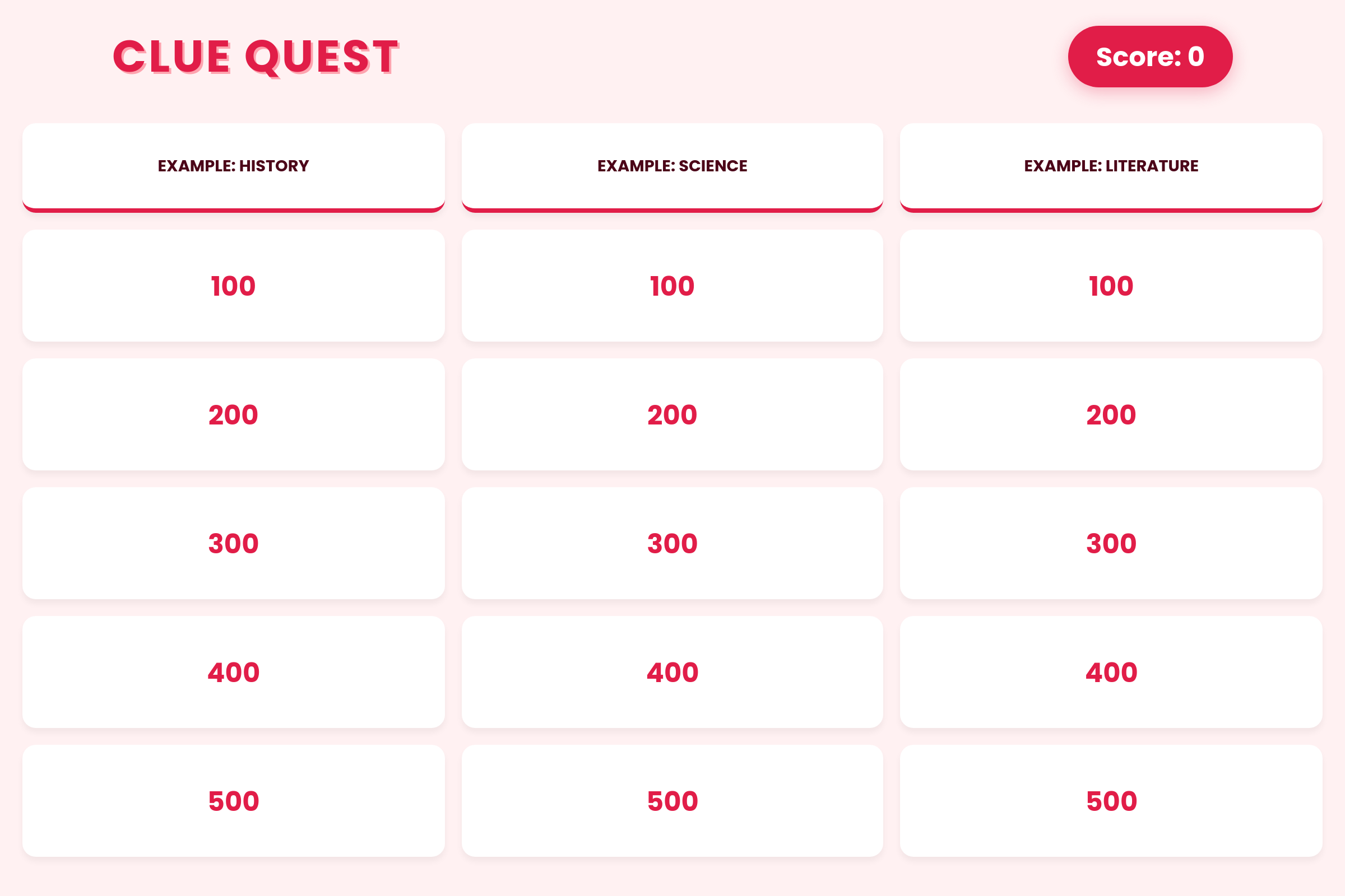 A&P ch.1 Jeopardy mini app