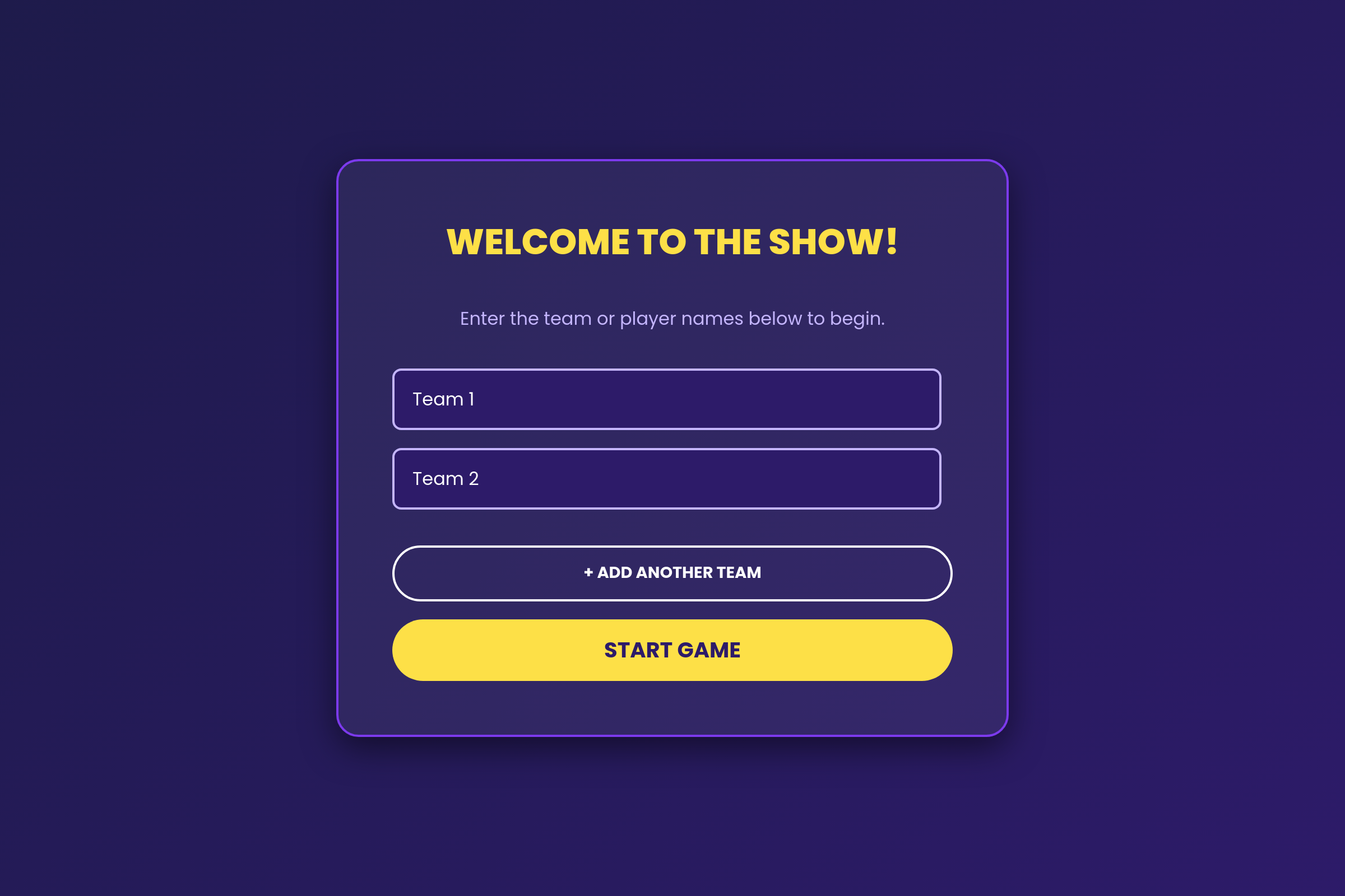 Category Clash mini app