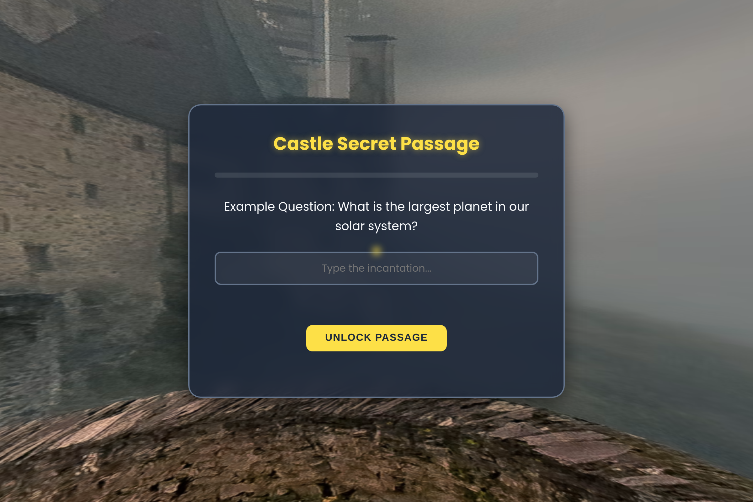 Wizard Study Castle mini app