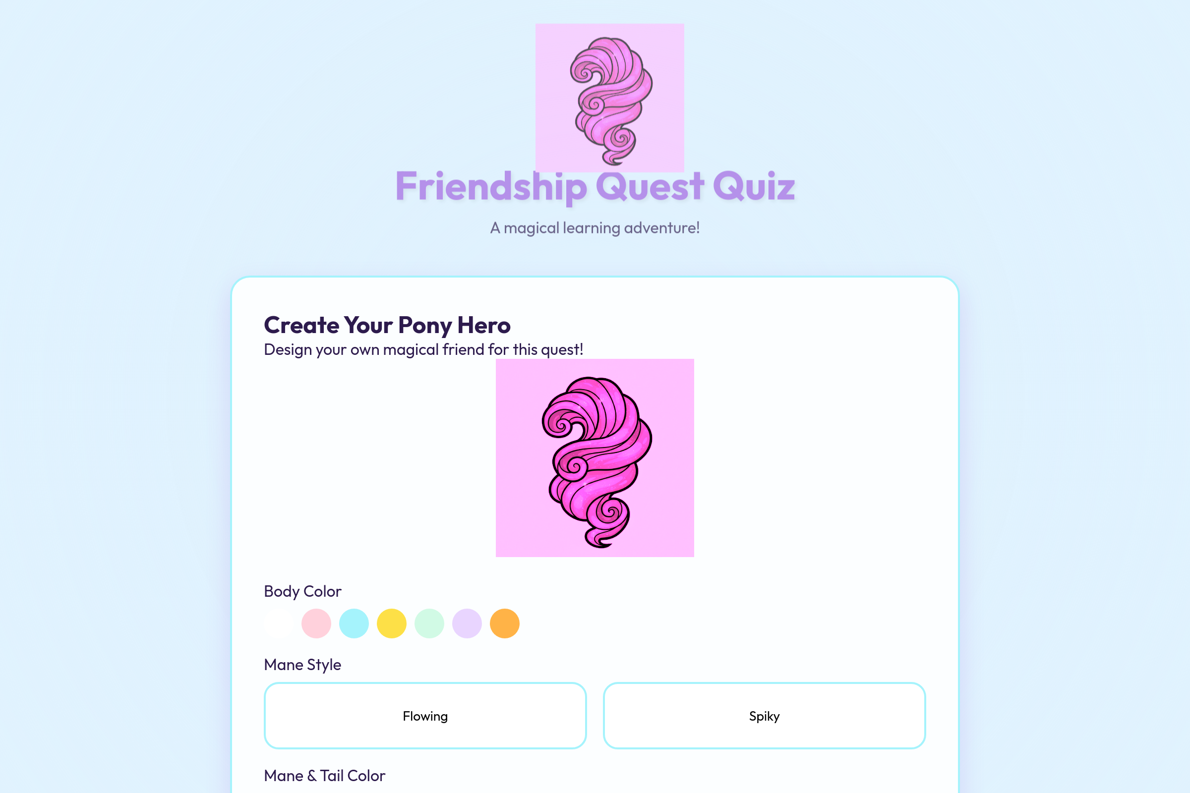 Friendship Quest mini app
