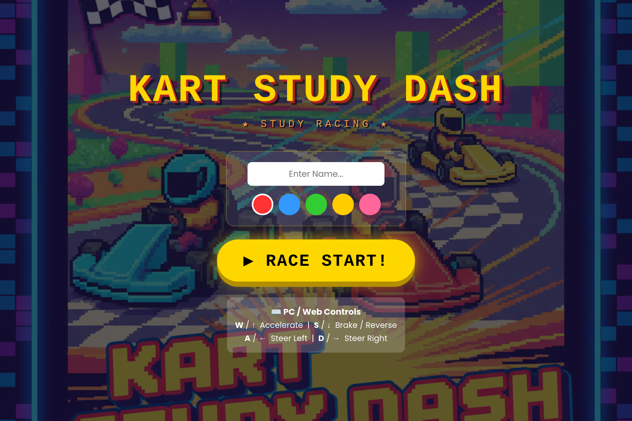 Study Kart Dash (copy) mini app