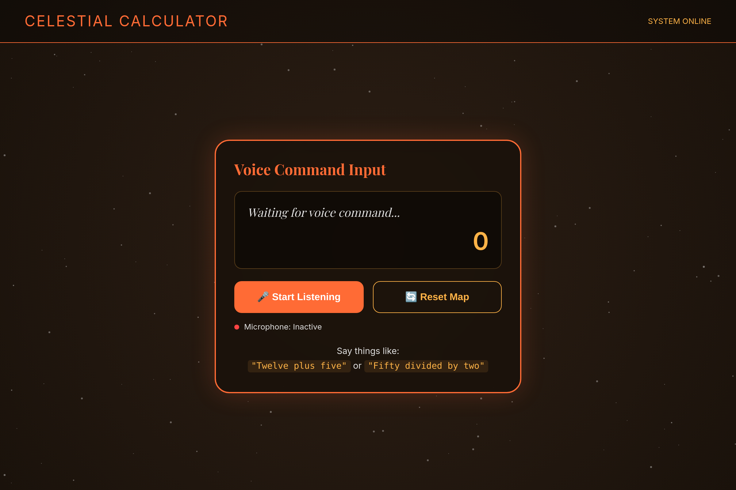 Voice Map Explorer mini app