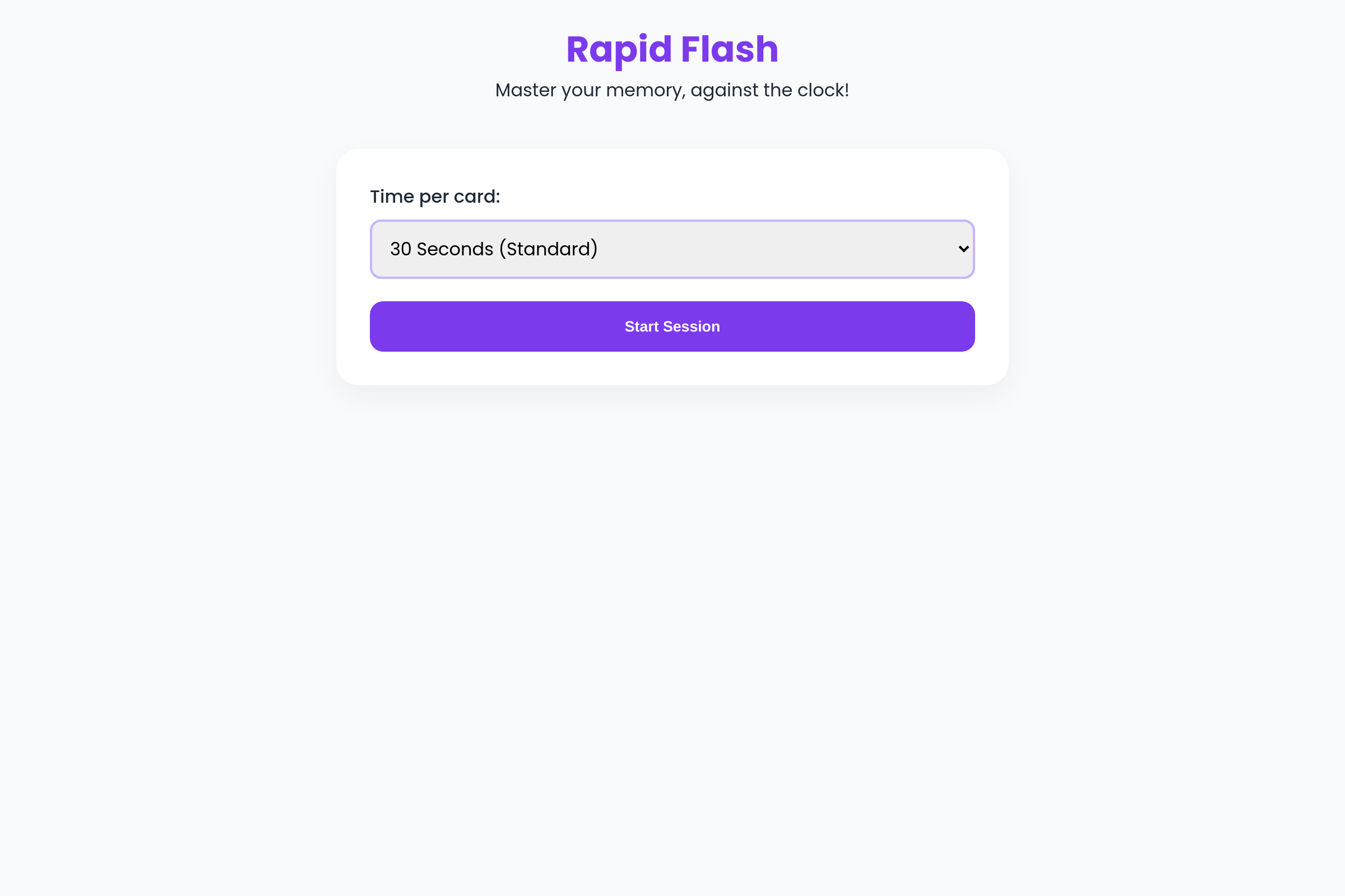 Flash Race mini app