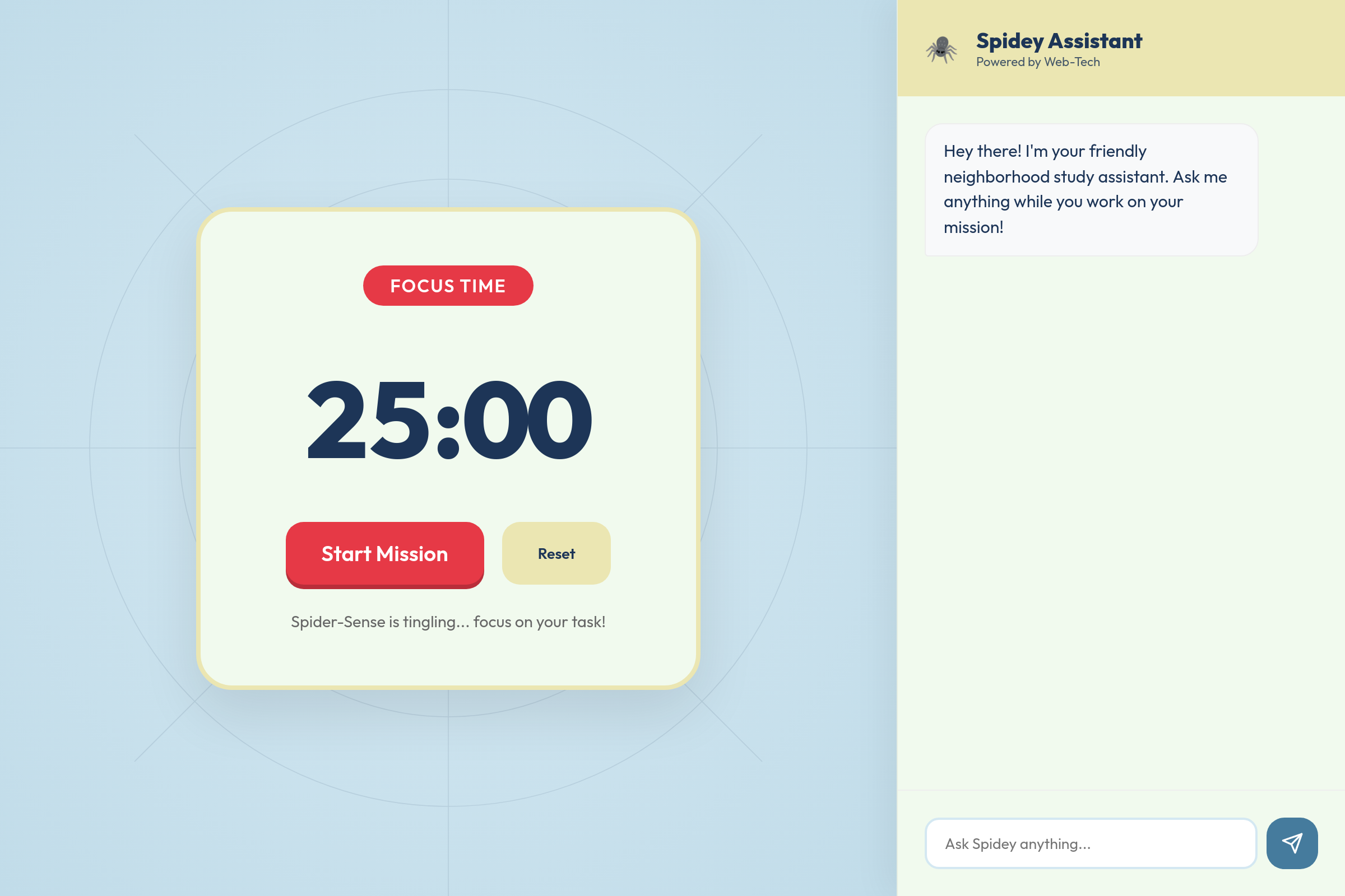 Spider-Man: Locking in 🕷️ mini app