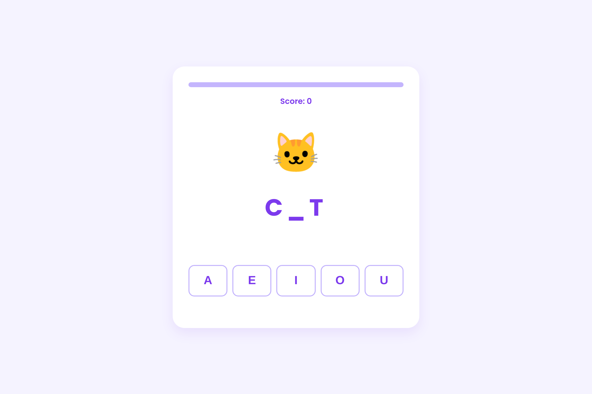 Vowel Valley Friends mini app