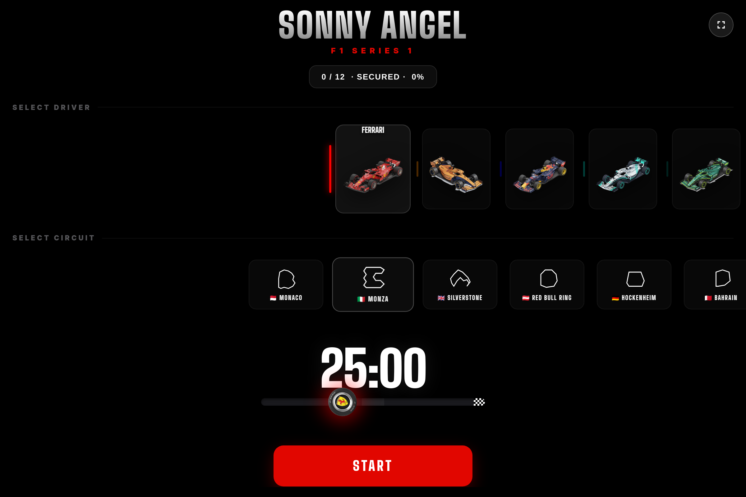 F1 (copy) mini app