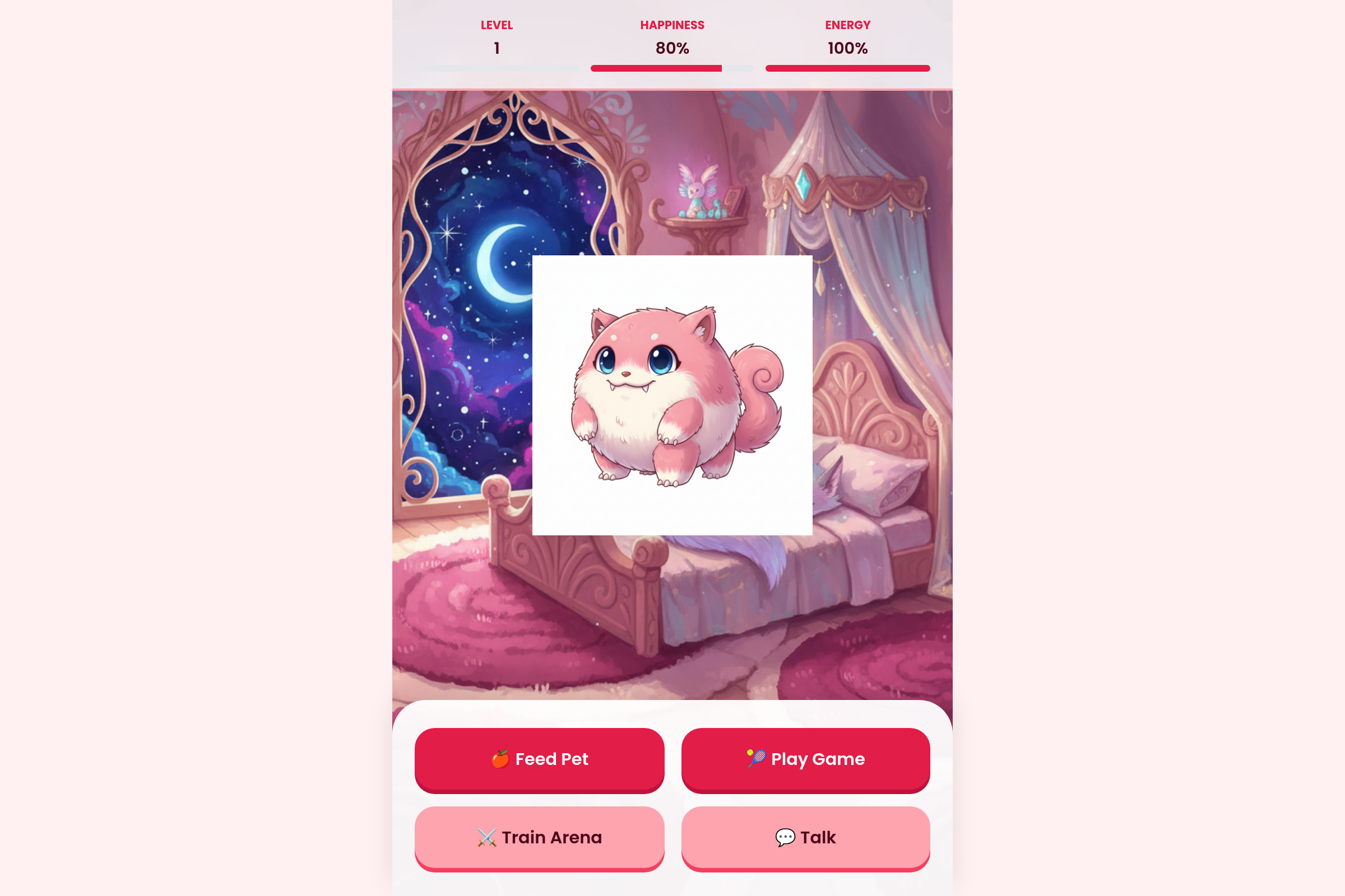 Study Pet Arena mini app
