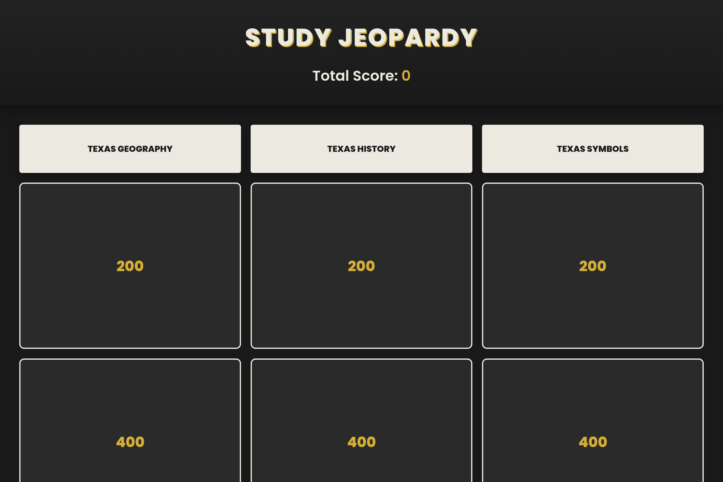 Study Showdown mini app