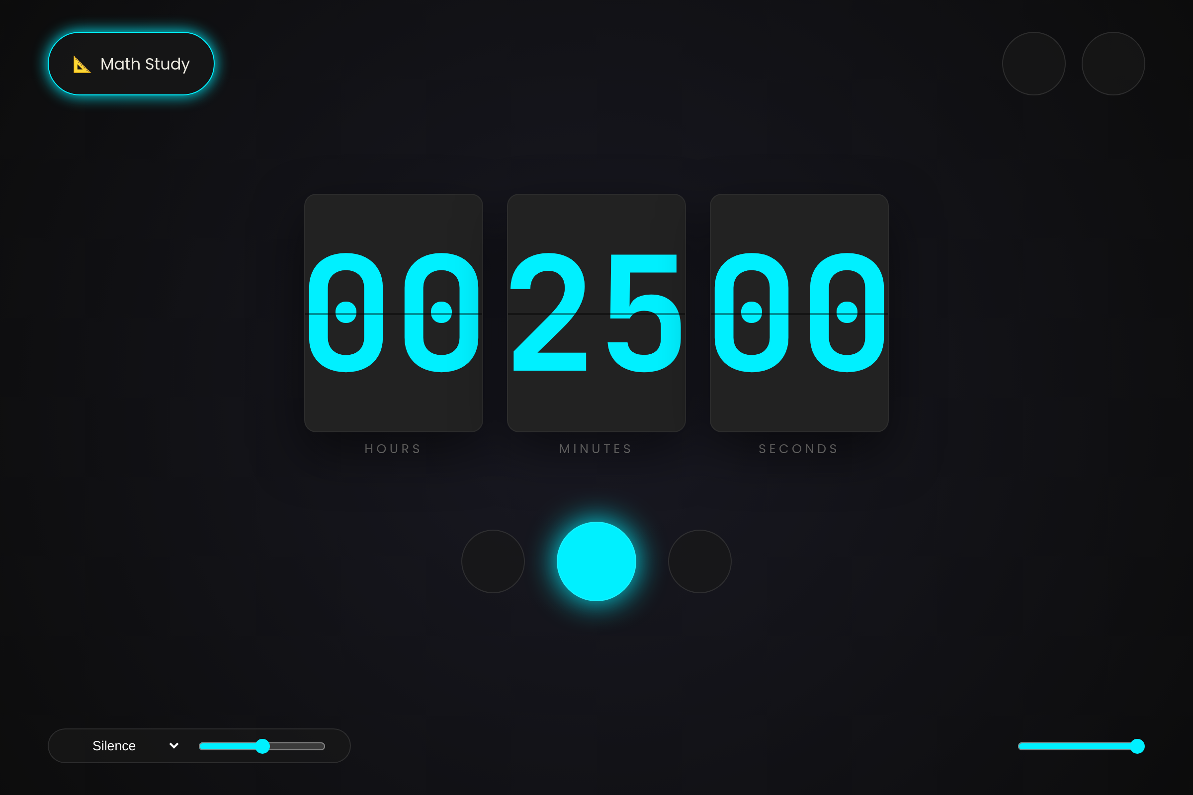Vibrant Focus Timer mini app