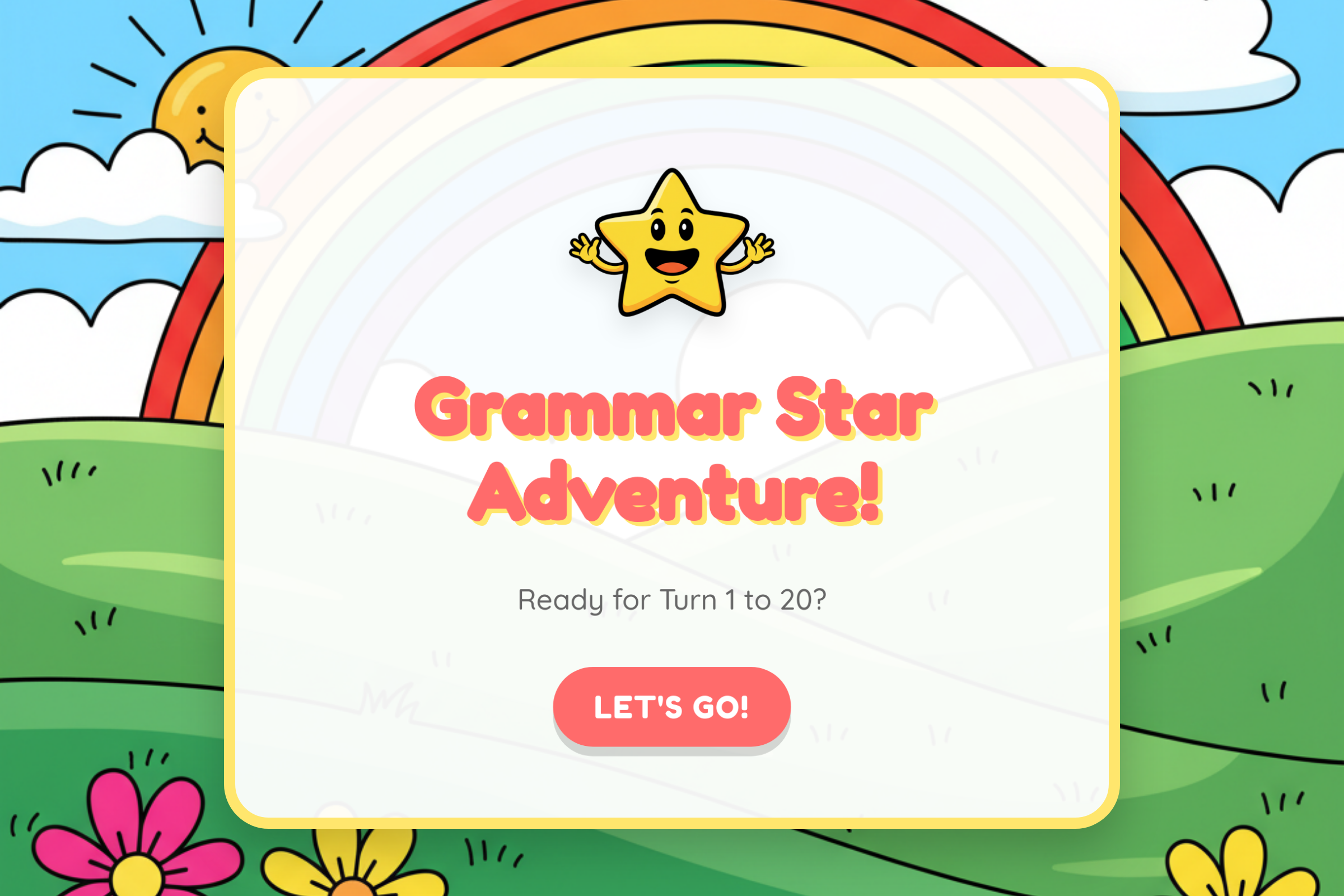 Grammar Star Adventure mini app