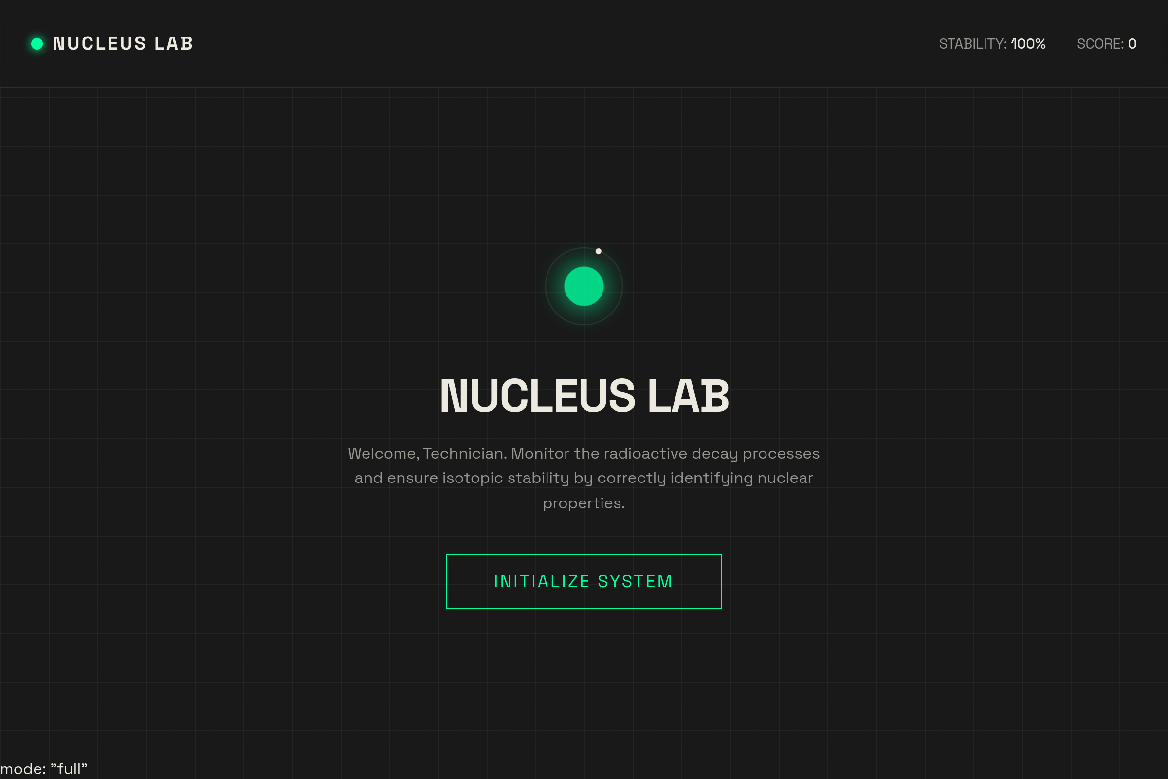 Nucleus Lab mini app