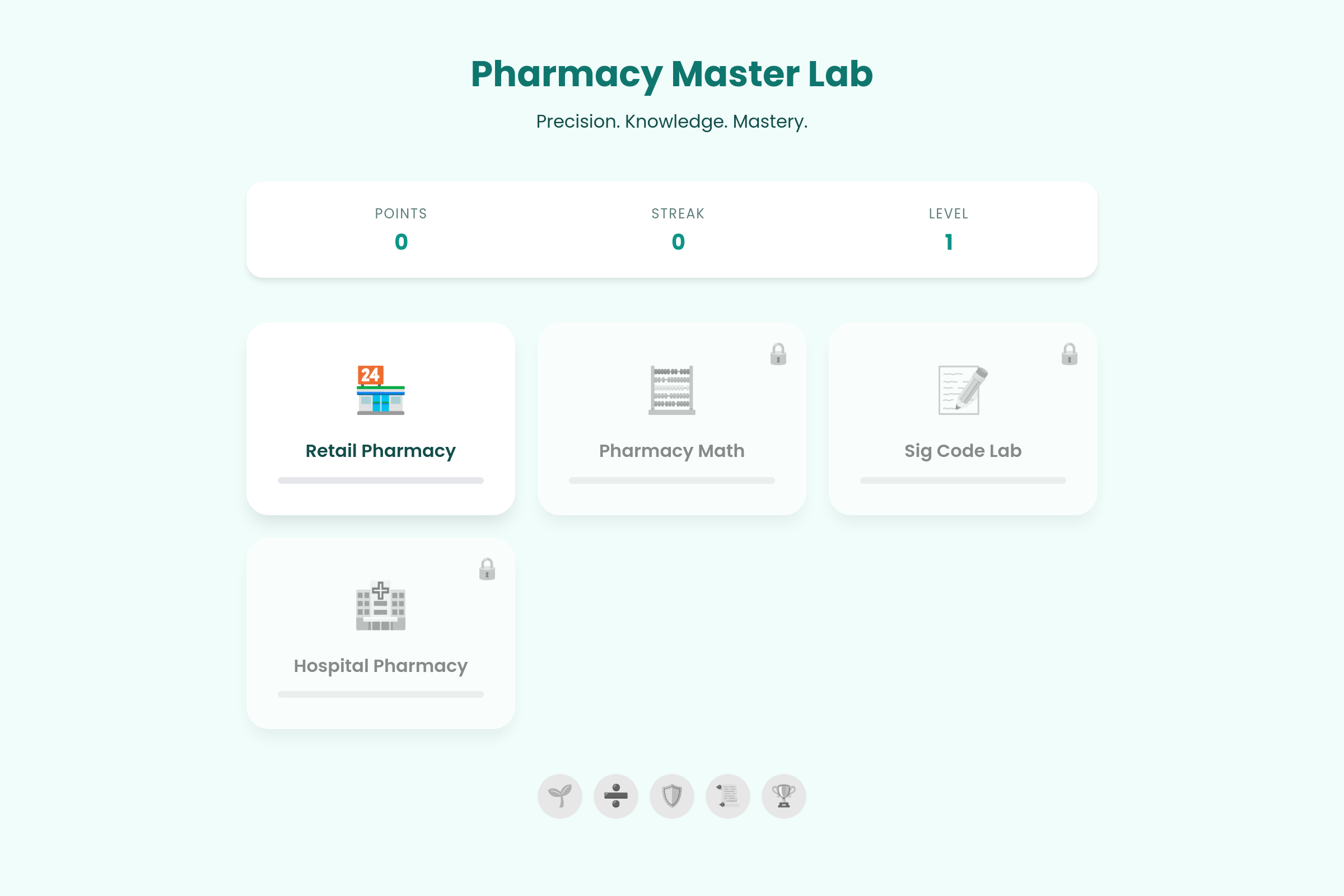 Pharmacy Basics mini app