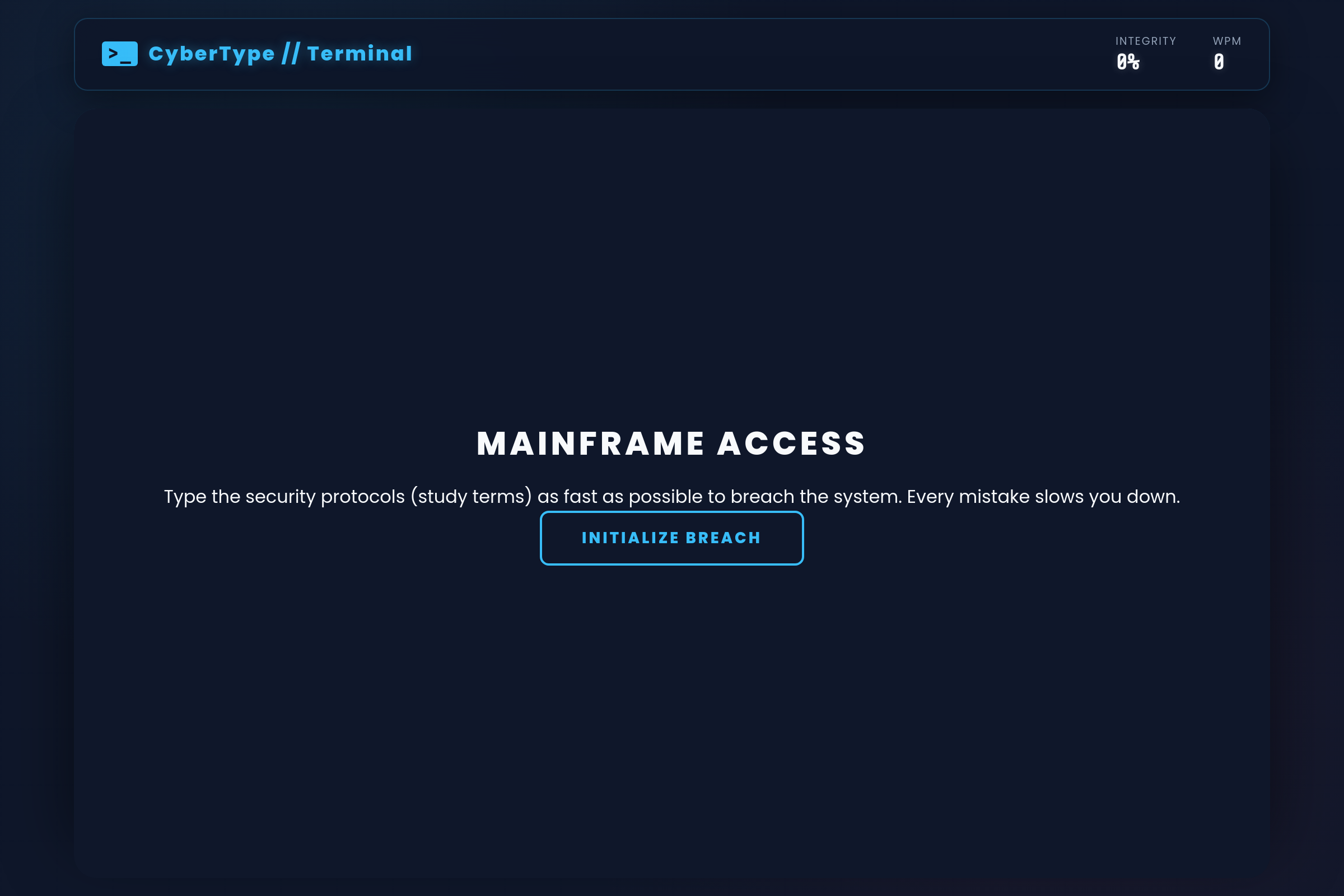 Cyber Hack mini app