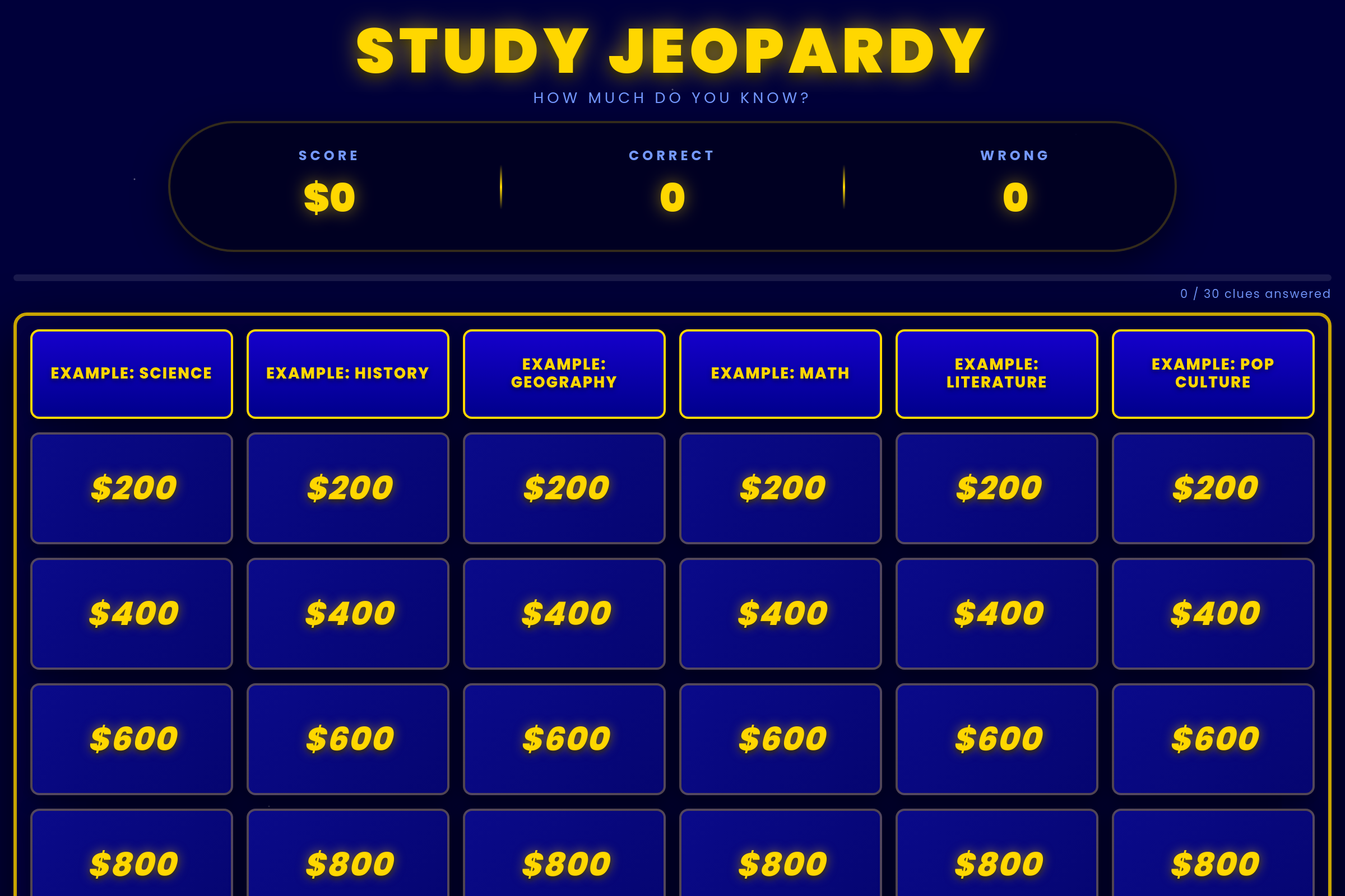 Jeo-party! (copy) mini app