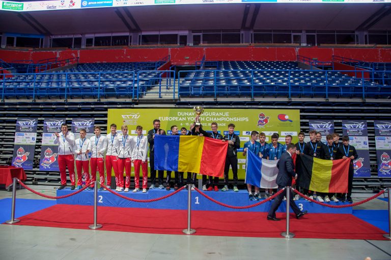 Romania – crowned champions in Under 19 Boy’s Teams Event