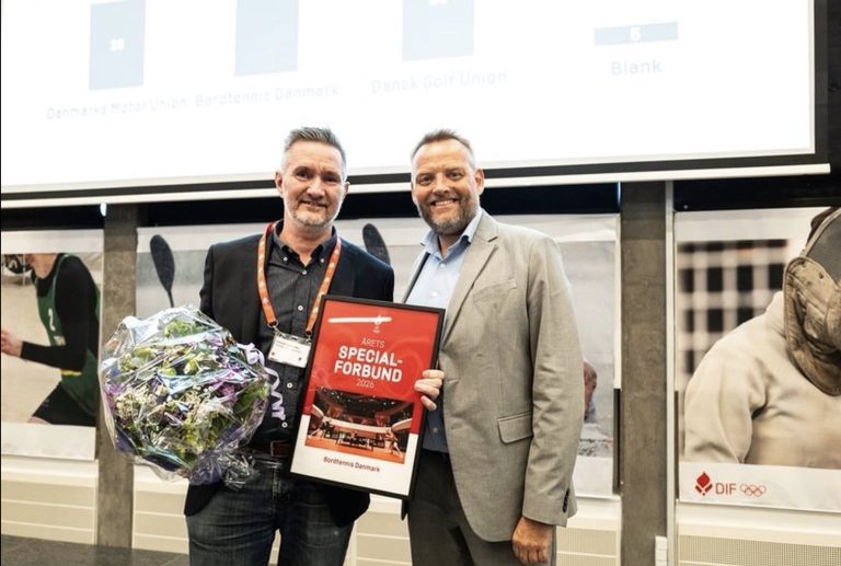 BTDK named Sports Association of the Year 2026 in Denmark