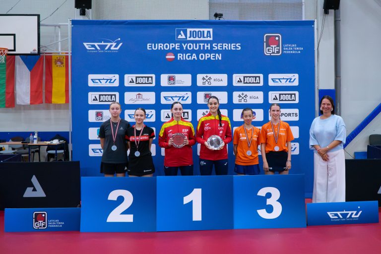 CARRASCO VIEITO and VALPUESTA Complete Perfect Run to Claim U15 Girls Doubles Crown in Riga