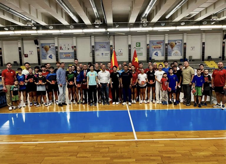 Historic Visit of Chinese Table Tennis Experts to North Macedonia