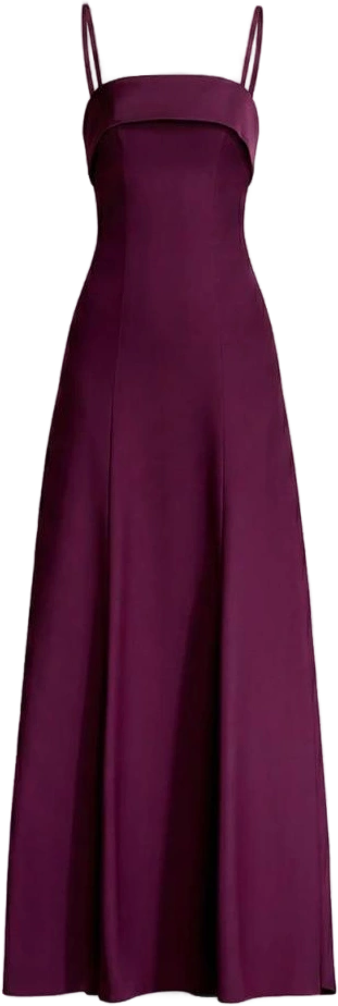 Luciella Satin A-Line Gown
