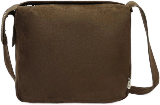 Misako Emas bolso bandolera mediano efecto ante Verde