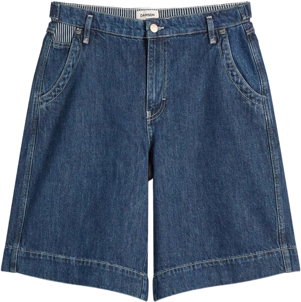 "Women's Annie Denim Shorts in Indigo, Size: 24"" | END Clothing"