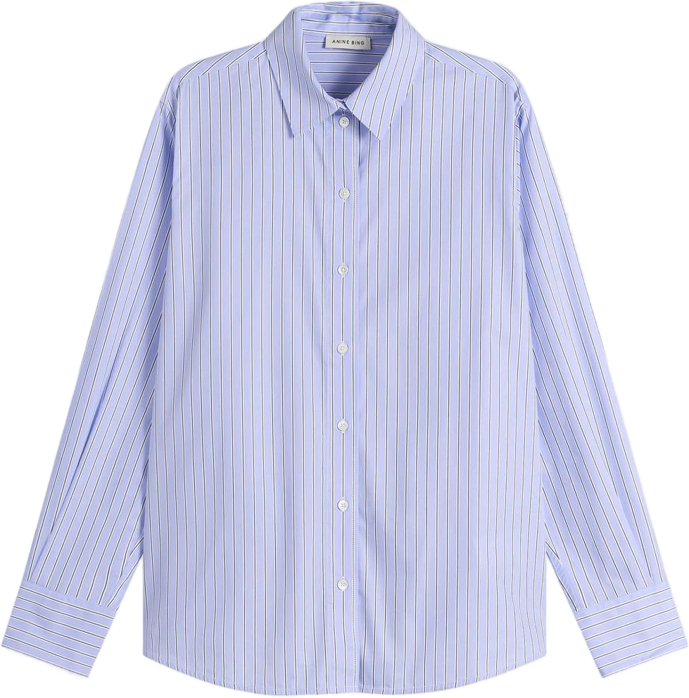 Women's Essie Shirt in Blue Stripe, Size: Small | END Clothing