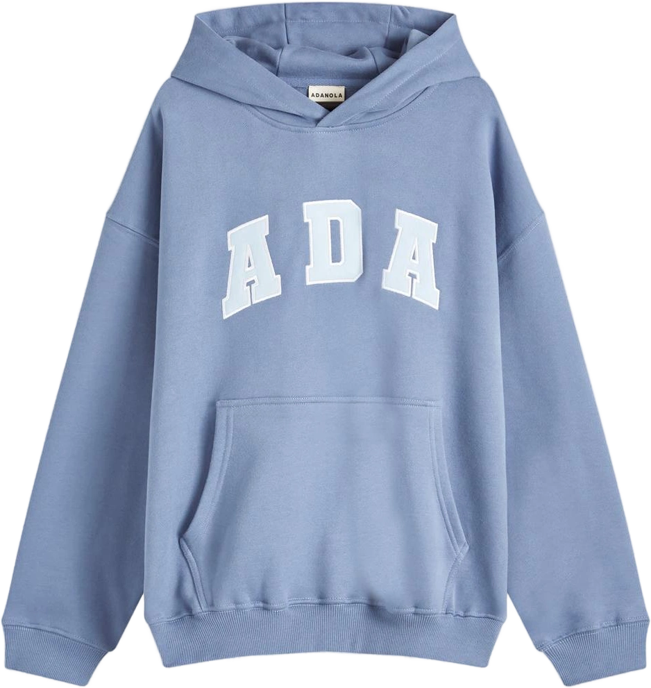 Women's Oversized Hoodie in Vintage Blue/Powder Blue, Size: XS | END Clothing