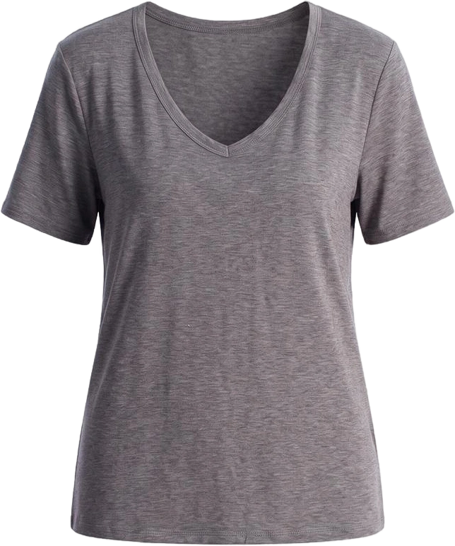 Short Sleeve Sports T-Shirt Fit Breathe 866820 - Grey