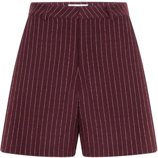 Red Sansa Short - Burgundy