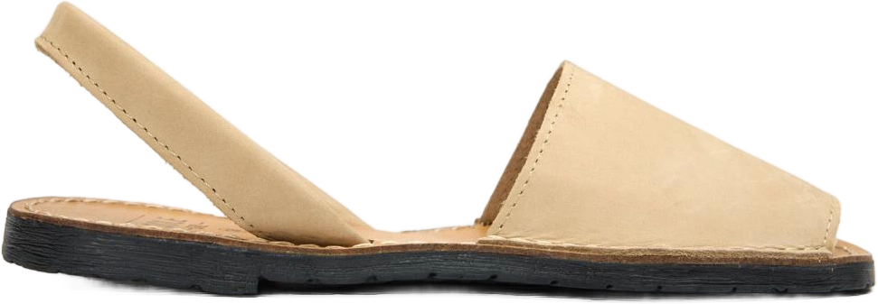 Macaw Nubuck Menorcan Sandals in Taupe