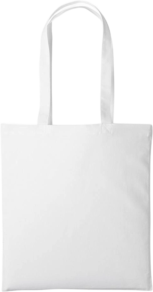 Cotton Tote Bag in White