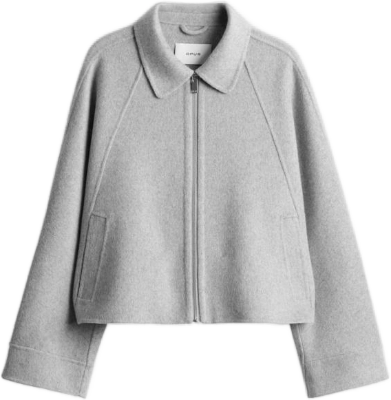 Chaqueta de entretiempo 'Hanki' gris claro