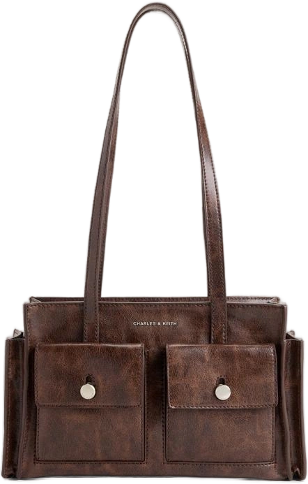 Zevon Multi-Pocket Tote Bag