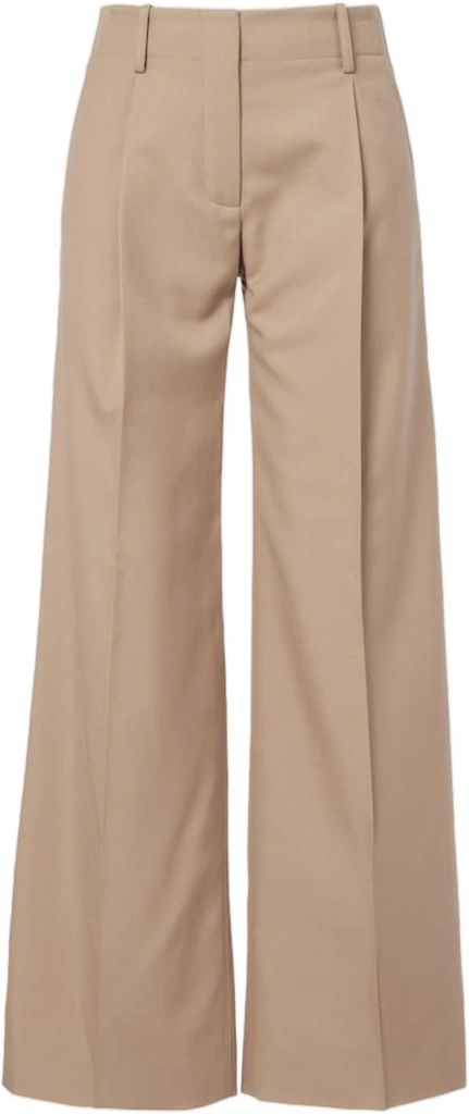 Proenza Schouler Halima wool-blend gabardine wide-leg pants