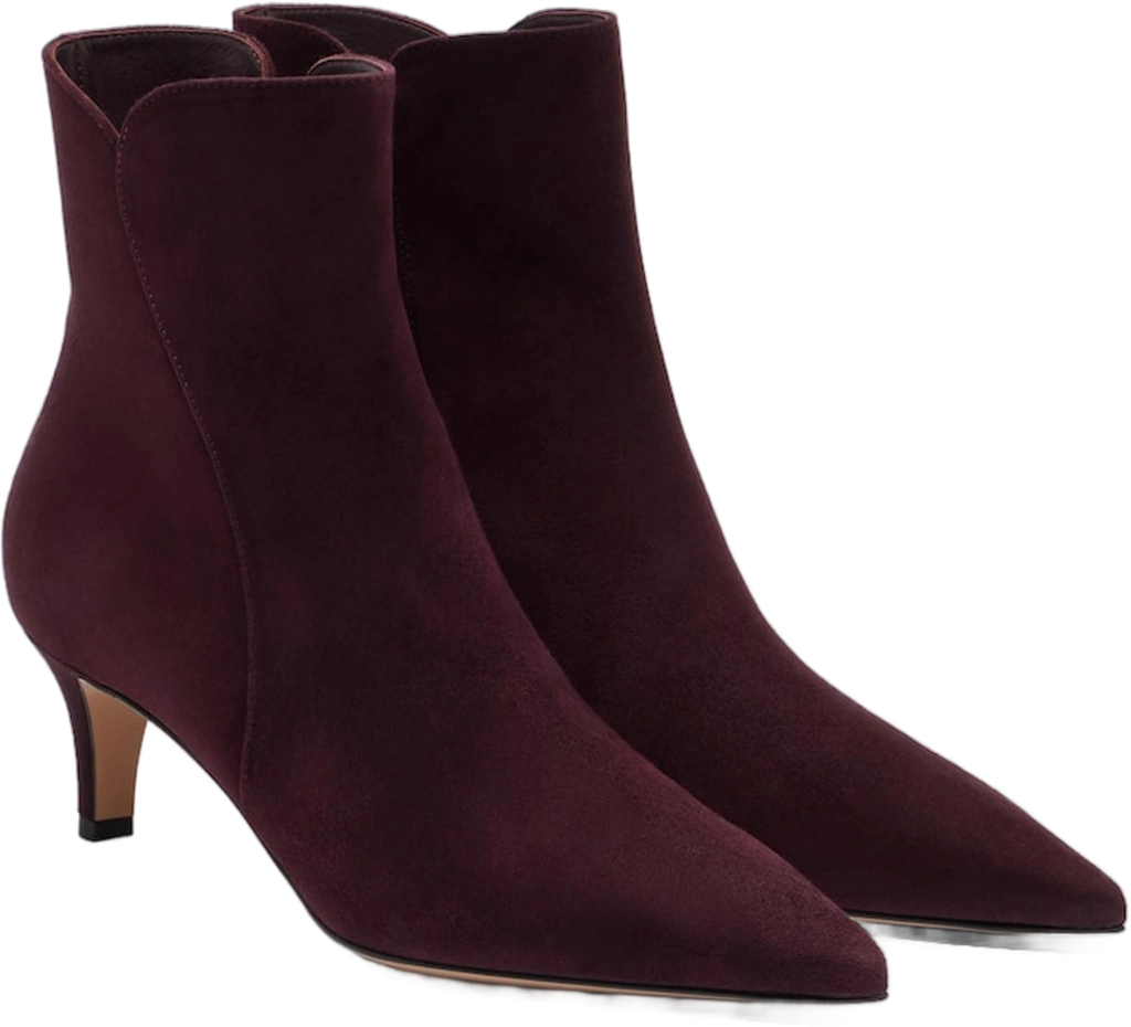 Gianvito Rossi Levy suede ankle boots