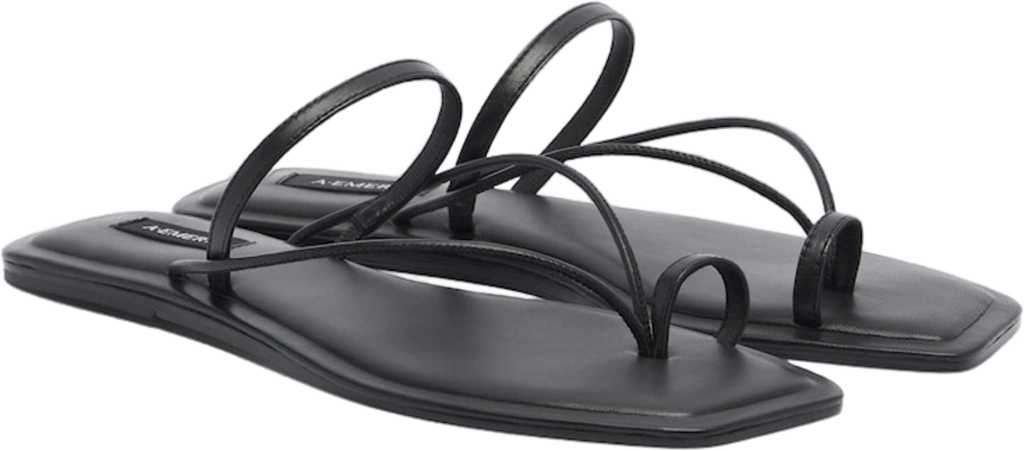A.Emery Sawyer leather sandals