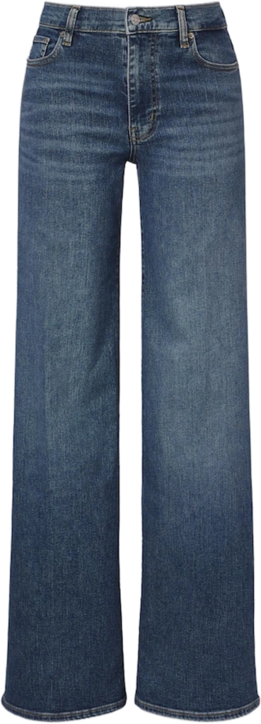 Frame Palace faded wide-leg jeans