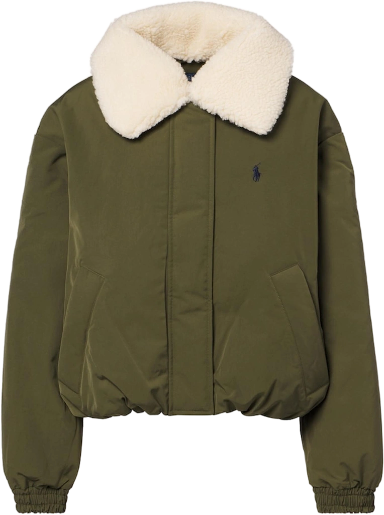 Polo Ralph Lauren Teddy-trimmed technical down jacket