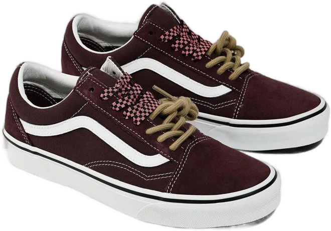 Vans Women's Old Skool Shoes in Brown Size