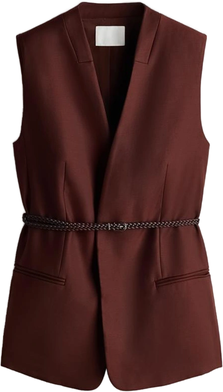Belted Vest