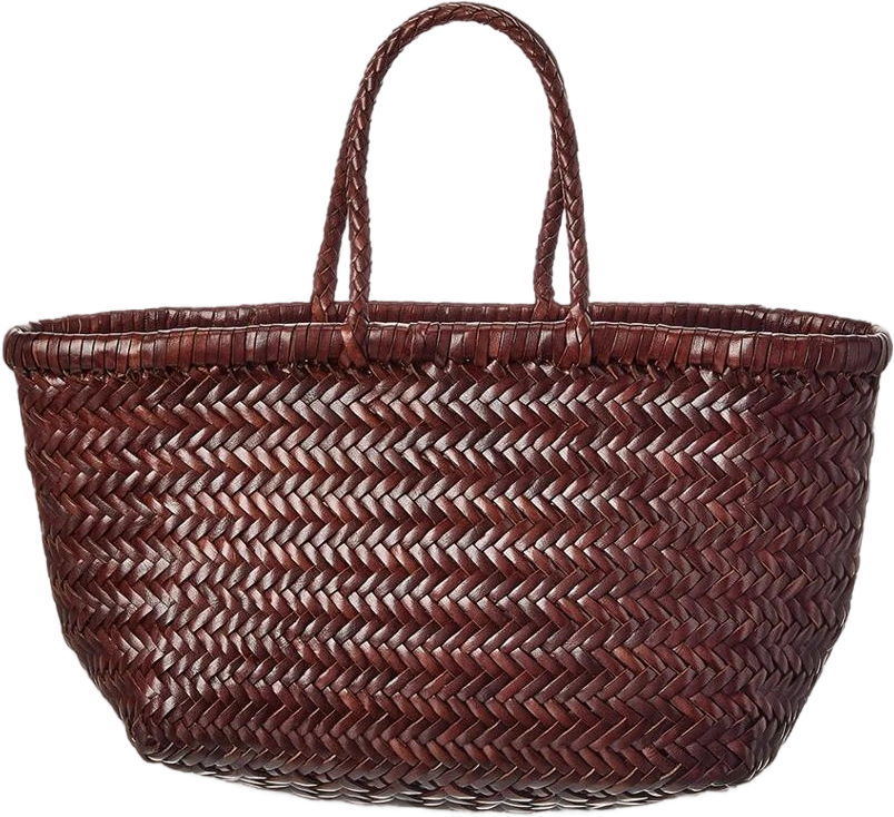 Triple Jump Small Leather Tote