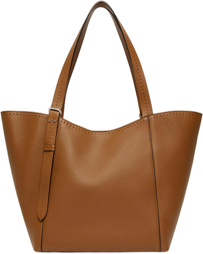 Archetipo Leather Trapezoid Tote