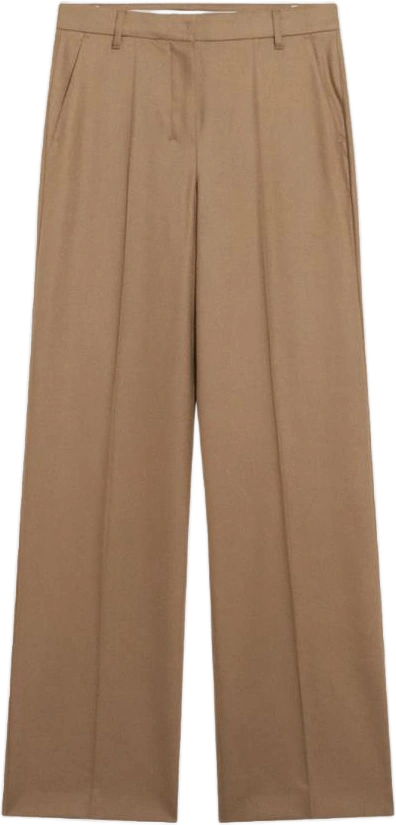 Pants woman color camel