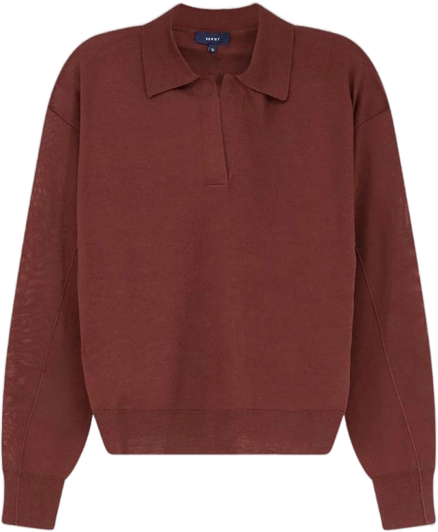 Sweater woman color beige