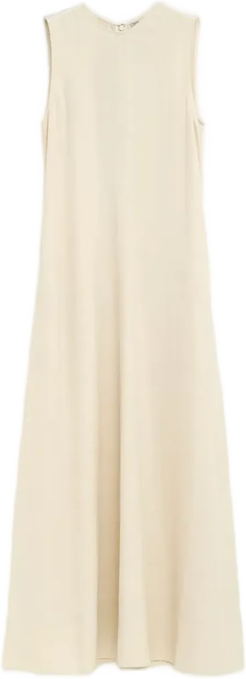 TOTEME woven stripe dress - Neutrals