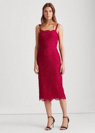 RAINDROP DRESS-FUSCHIA main image 1