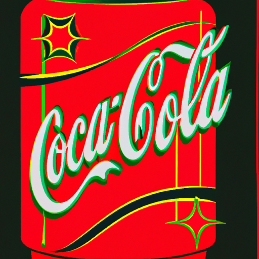 Example of visual style of Coca Cola