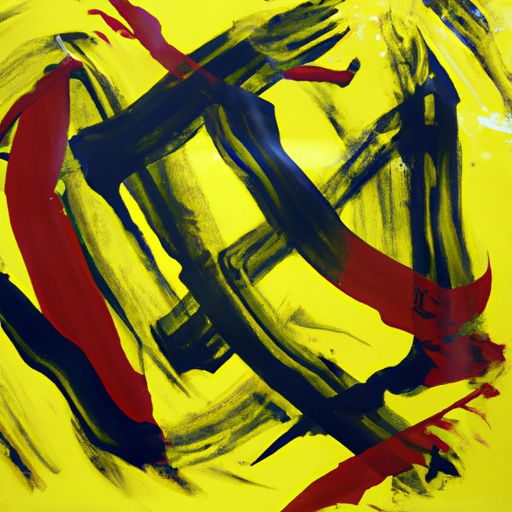 Example of visual style of Franz Kline